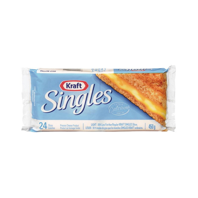 Kraft Singles Light Chese 400g product thumbnail 2