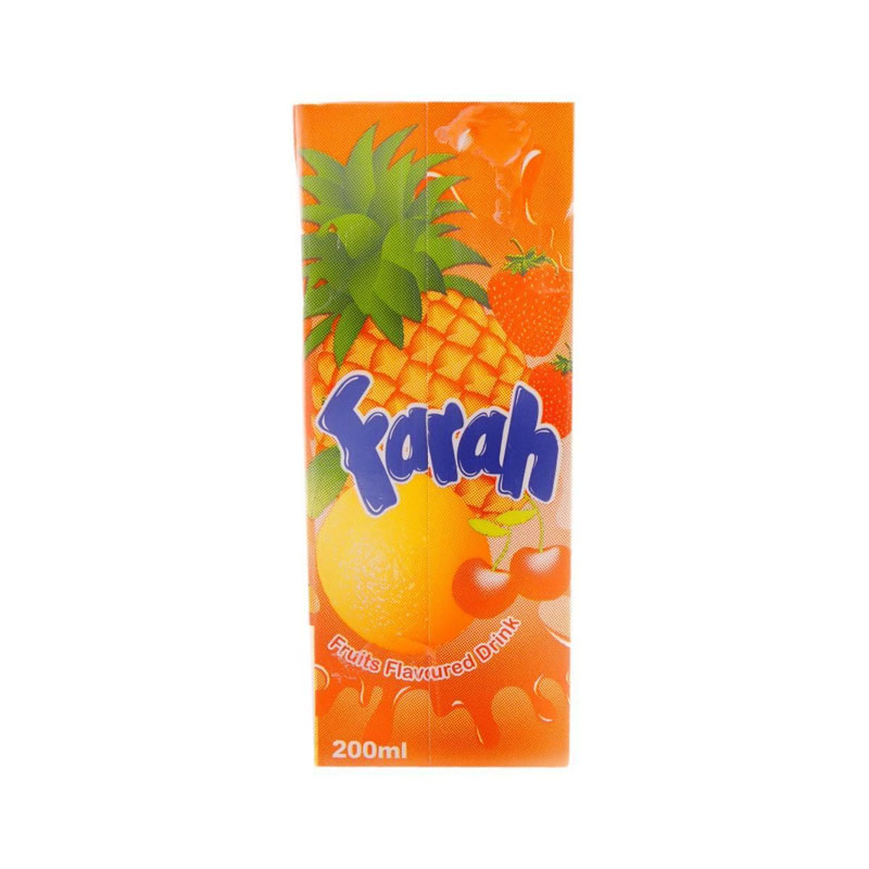 Farah Mixed Fruits Drink 200ml product thumbnail 2