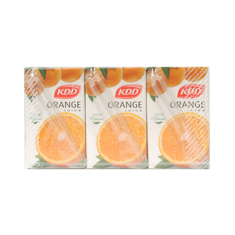 Kdd Orange Juice 6x180 Ml product thumbnail 2