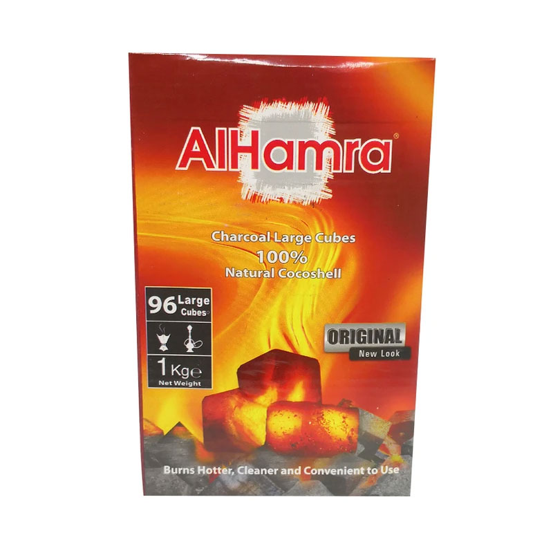 Alhamra Charcoal L Cubes 1kg product thumbnail 2