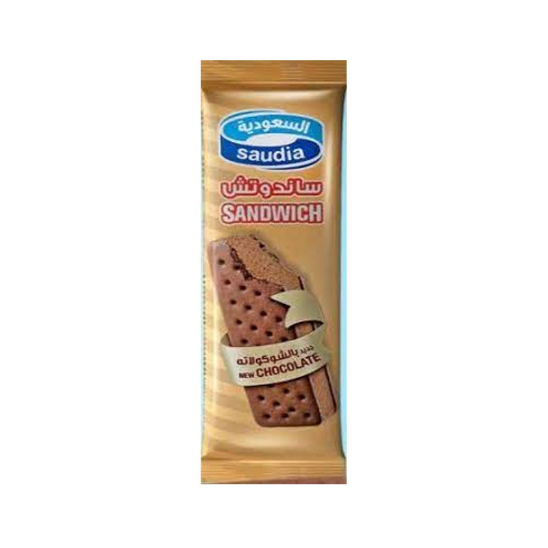 Saudia Ice Sandwich Chocolate product thumbnail 2