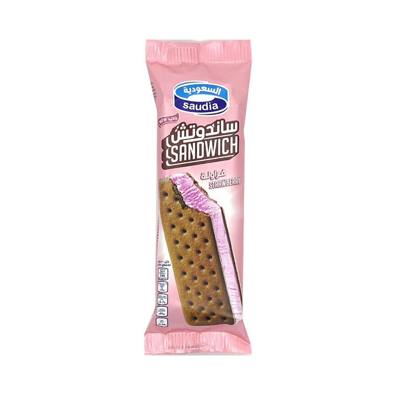 Saudia Ice Sandwich Strawberry product thumbnail 2