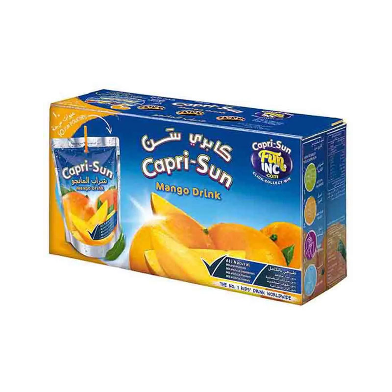 Capri Sun Mango Drink 10x200ml product thumbnail 2