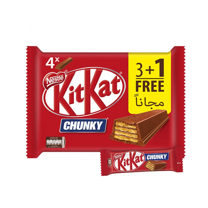 Kitkat Chunky 4x40gr product thumbnail 2