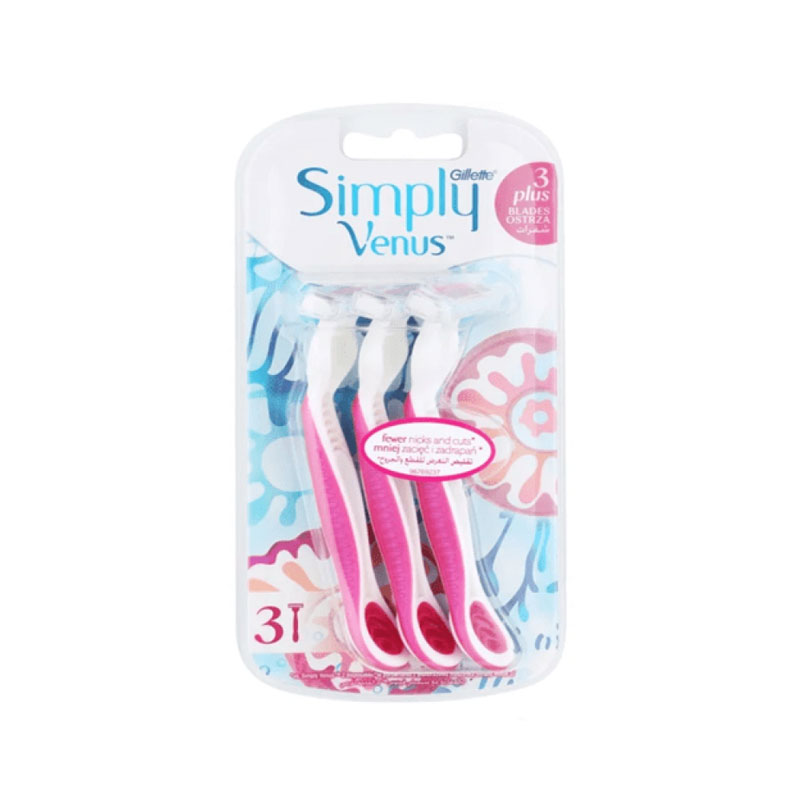 Gillette Venus 3plus Pink 3pc.