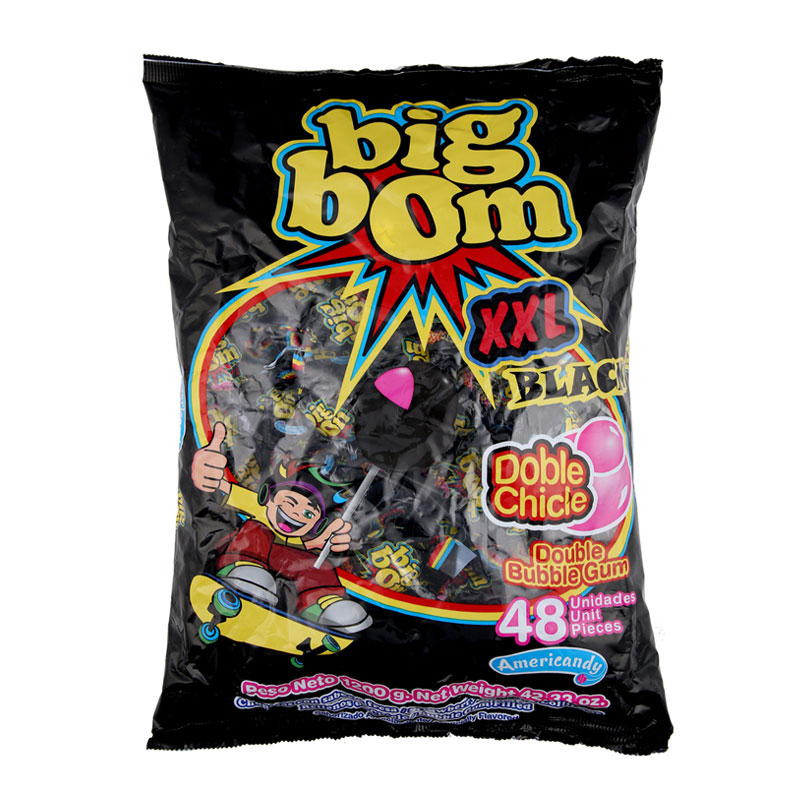 Americcandy Big Bom Gum Black