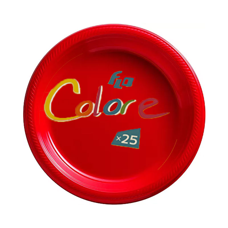 Flo Desrt Plate Red 2102450 product thumbnail 2