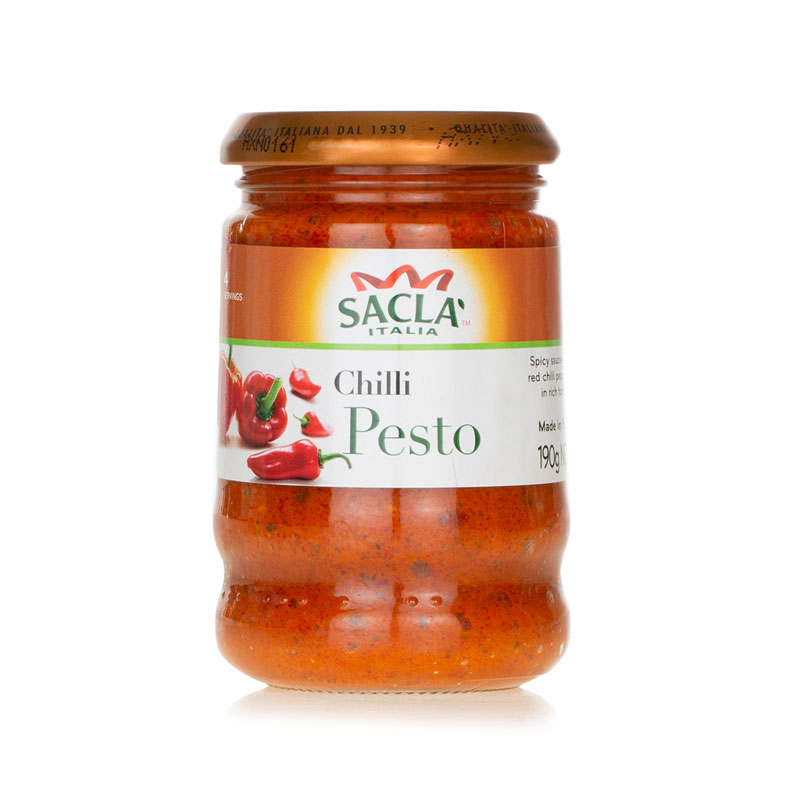 Sacla Chilli Pesto Sauce product thumbnail 2