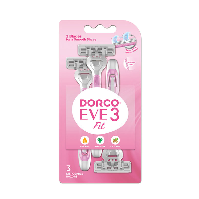 Dorco Eve 3 Fit Women Razor 3p