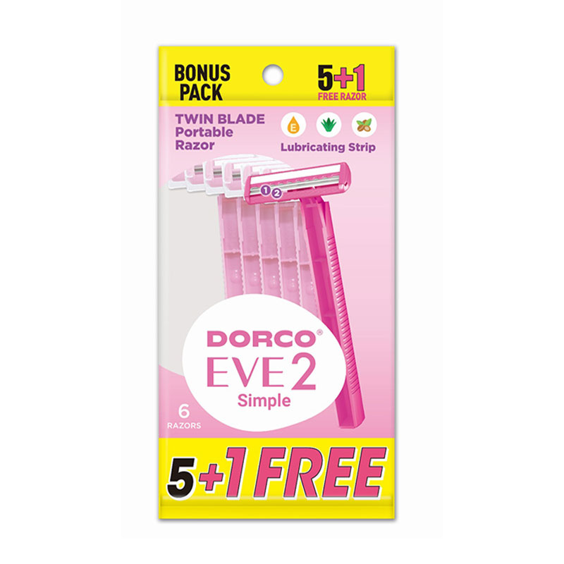 Dorco Eve 2 Women Razor 5and1
