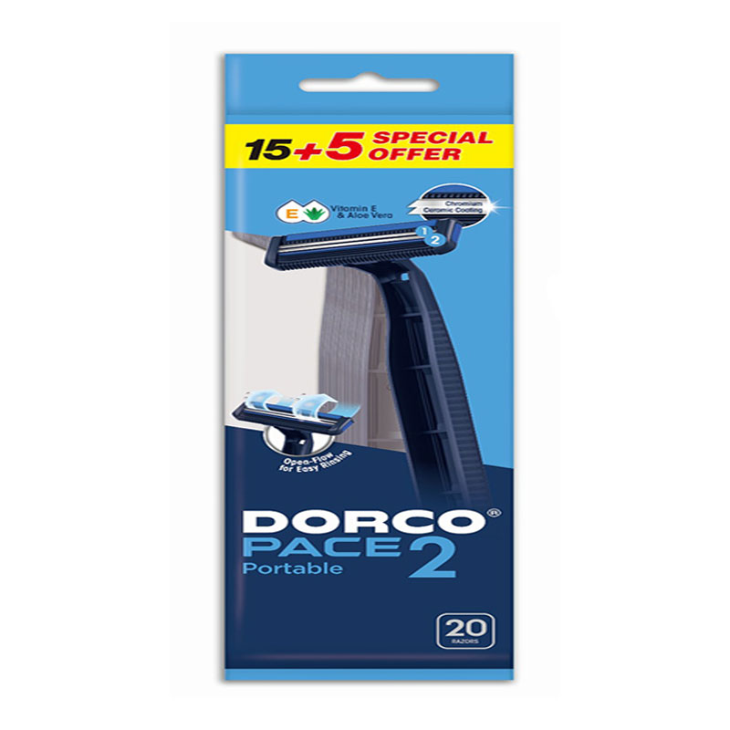 Dorco Pace 2 Portable Mens Raz