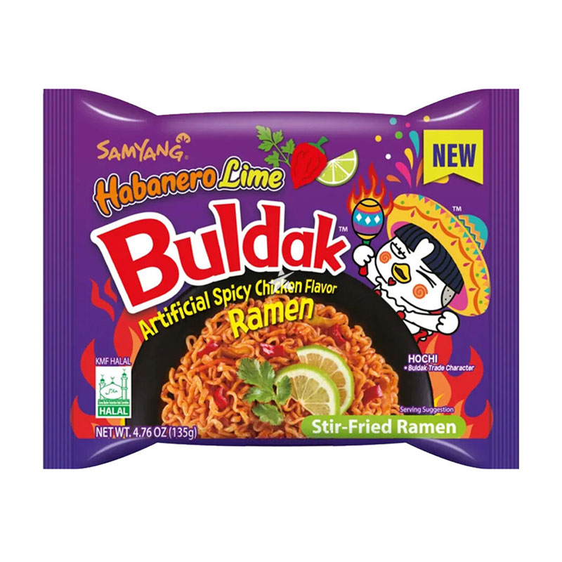 Samyang Noodles Habanero Lime