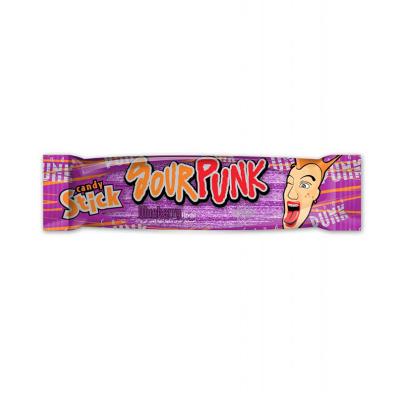 Sour Punk Candy Stick Bluberry