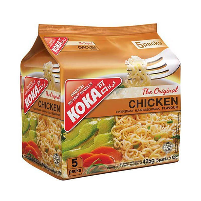 Koka Noodles Chicken 5x85gr