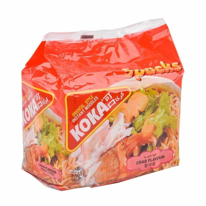 Koka Ins Noodles Crab 5x85gr