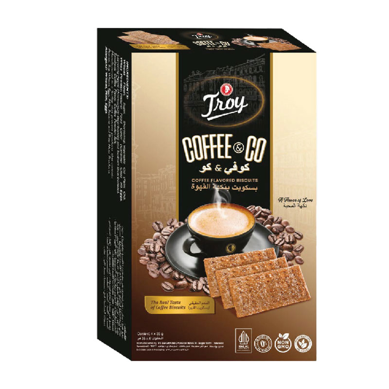 Troy Coffee&co Bisc 4x35gr
