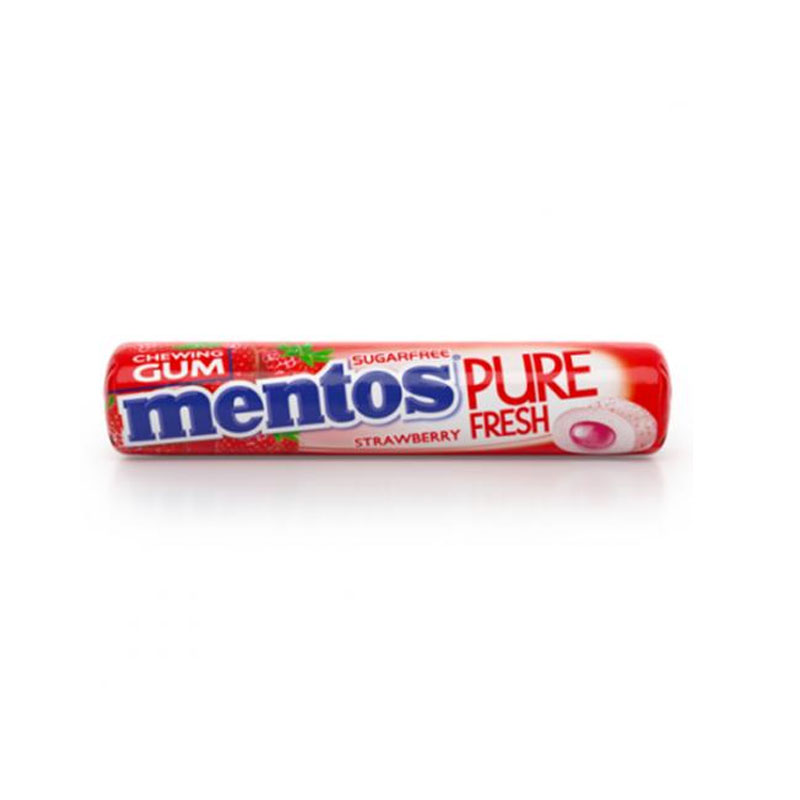 Mentos Pure Gum Strawberry product thumbnail 2