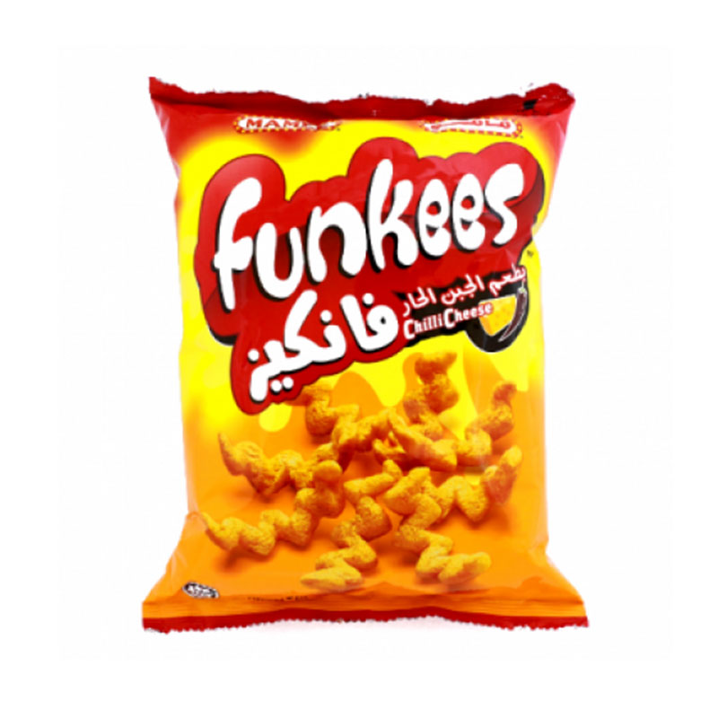 Funkees Chips Chilli Cheese product thumbnail 2