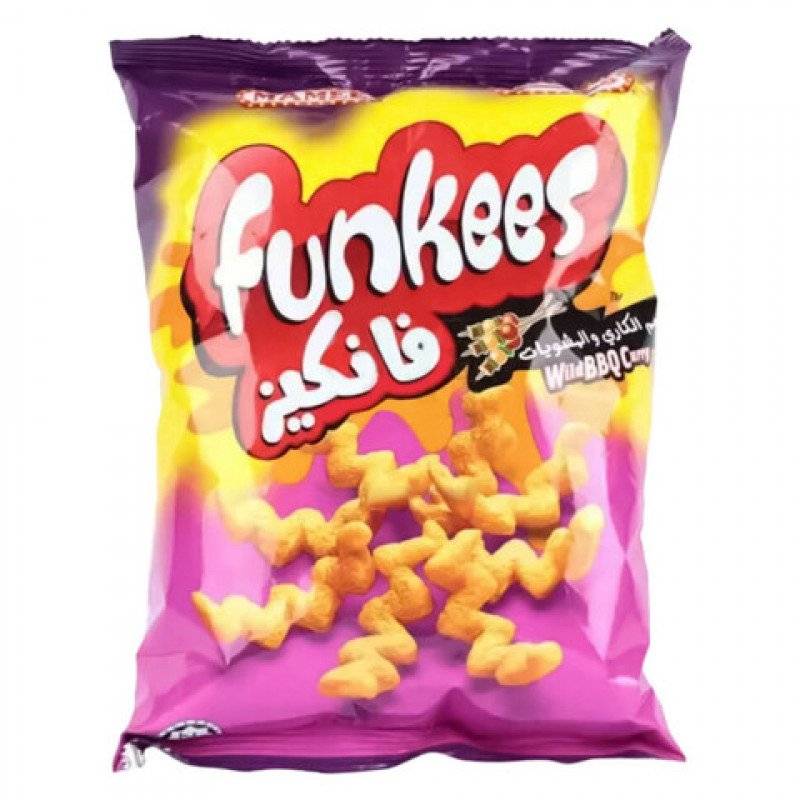 Funkees Chips W.bbq Curry product thumbnail 2