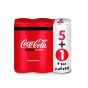 Coca Cola Zero 6x250ml 5+1free