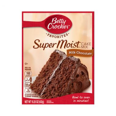 Betty Crocker Milk Cho Cake