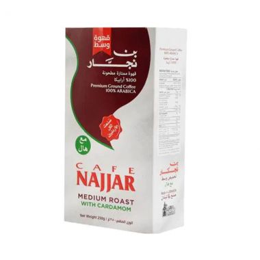 النجار قهوة وسط مع هيل 250 غم