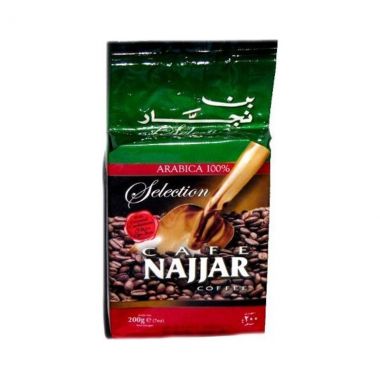 بن النجار قهوة مختارة مع الهيل 200 غم