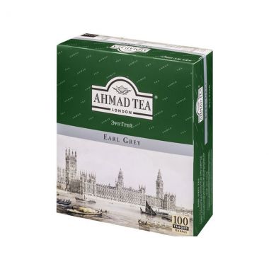 احمد تي شاي ايرل جراي 100 كيس