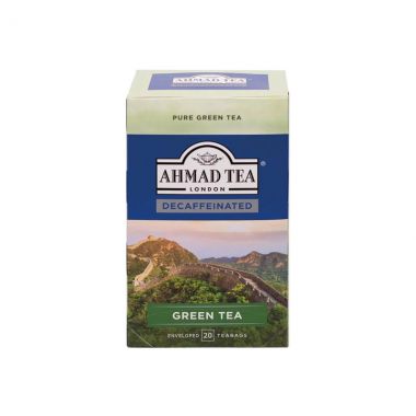 Ahmad Green Tea Bags Decaf