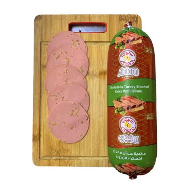 سنيورة مرتديلا حبش مع زيتون- 5
