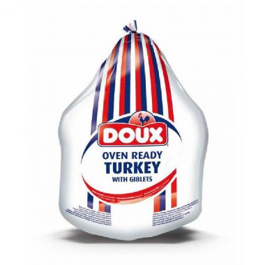 Doux Turkey With Giblets Frozn