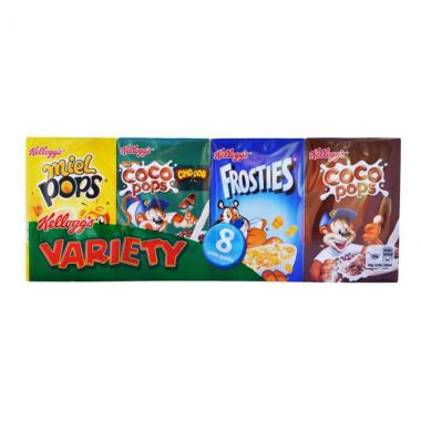 Kellogs Cereal 8 Variety Packs