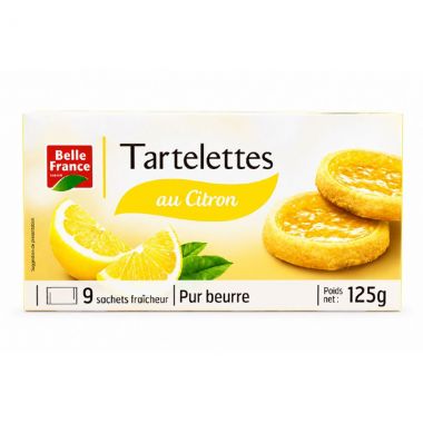 Belle France Tarts Lemone 125gr