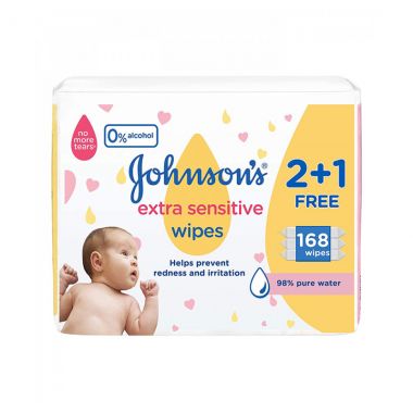 Jb Wipes Extra Senstive 2+1