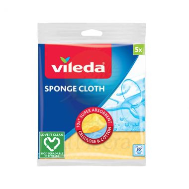 Vileda Sponge Cloth 5pc.