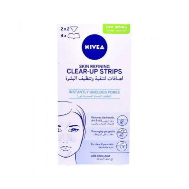 Nivea Visge Strips Cler Up 6ct