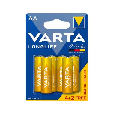 فارتا لونغ لايف بطاريات Aa 4+2