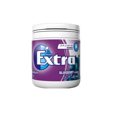 Extra Gum Big Bottle Blue Bery