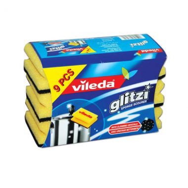 Vileda Elitizi Sponge 9pc.