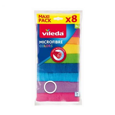 Vileda Microfiber Colors 8pc.