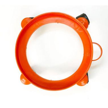 Plastic Gas Trolley W-wheels