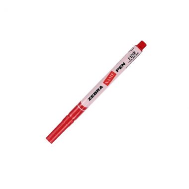 Zebra Name Pen Fine Dvd Red