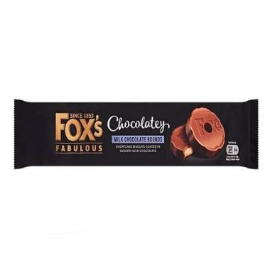 Fox Chocolatey Milk Choc Round