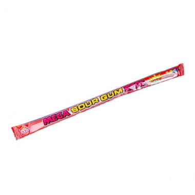 Zed Mega Sour Cherry Rope Gum