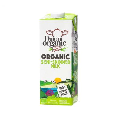 Daioni Organic Semi Skimd Milk