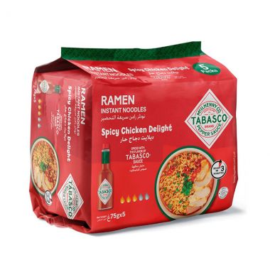 Tabasco Ramen Chicken Delight 5x75gr