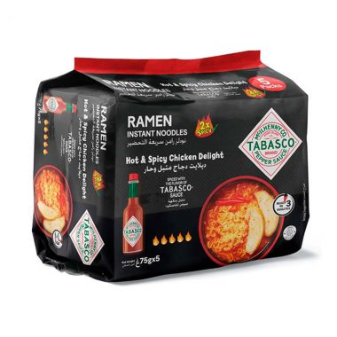 Tabasco Hot Spicy Chicken Delight 5x75gr