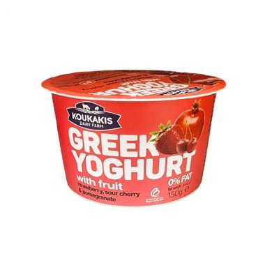Kouakis Greek Yog Strawberry