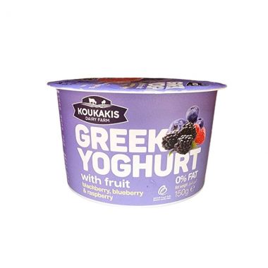 Kouakis Greek Yog Blackberry