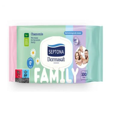 Septona Family Wipes Water